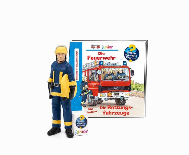 Produktbild Tonies Wieso Weshalb Warum Junior Die Feuerwehr/Die Rettungsfahrzeuge (Deutsch)