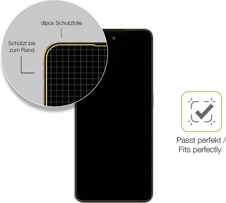 Image du produit Dipos Film de Protection d’écran Full-Cover Anti-reflet (1 pièce(s), ZTE Nubia N3)