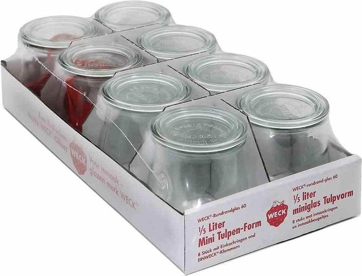 Produktbild Weck Tulpenform (8 Stk., 0.22 l)