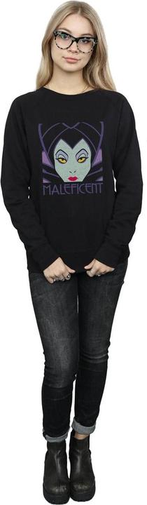 Immagine prodotto Disney Maleficent Cropped Head Felpa Donna (M)