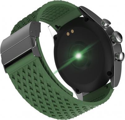 Actual product image Forever AMOLED ICON AW-100 Smartwatch - Green (42 mm)