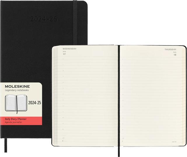 Produktbild Moleskine Tageskalender (A5, Englisch)