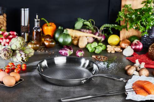 Productafbeelding Tefal Koekenpan Eternal Mesh 24 cm (24 cm, Koekenpan, Roestvrij staal)
