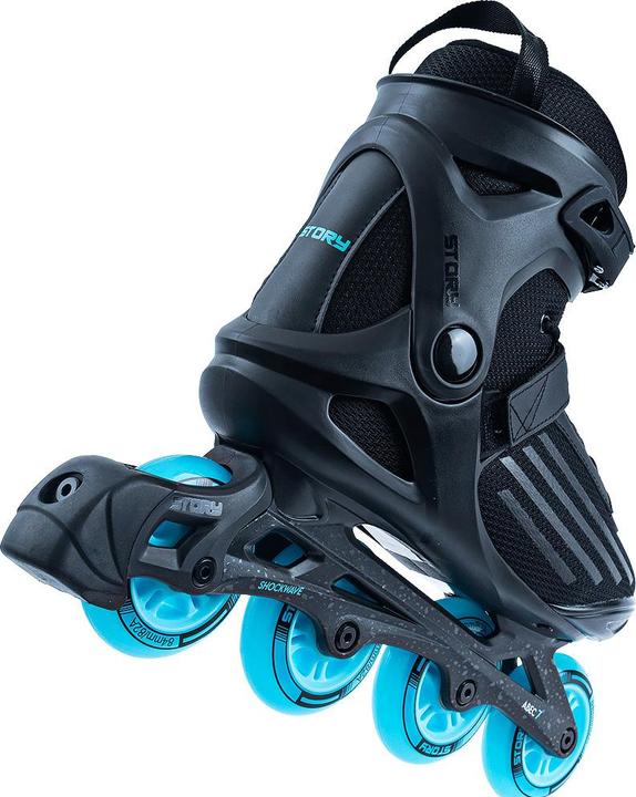Immagine prodotto Story Pattini in linea Shockwave nero-menta 44 (1101005066141) (44)