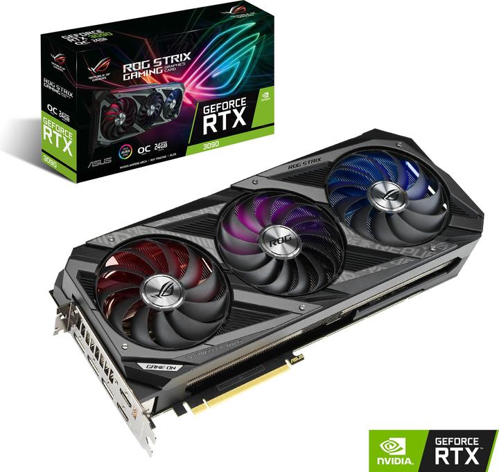 Actual product image ASUS GeForce ROG STRIX RTX 3090 GAMING (24 GB)
