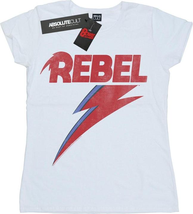 Immagine prodotto David Bowie Distressed Rebel Maglietta Donna (S)