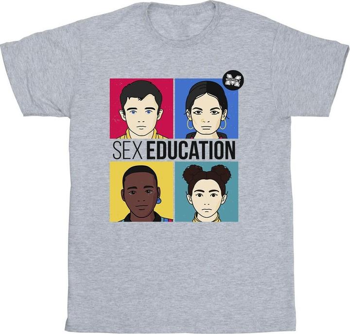 Image du produit Netflix - T-shirt SEX EDUCATION TEEN ILLUSTRATED - Homme (XL)