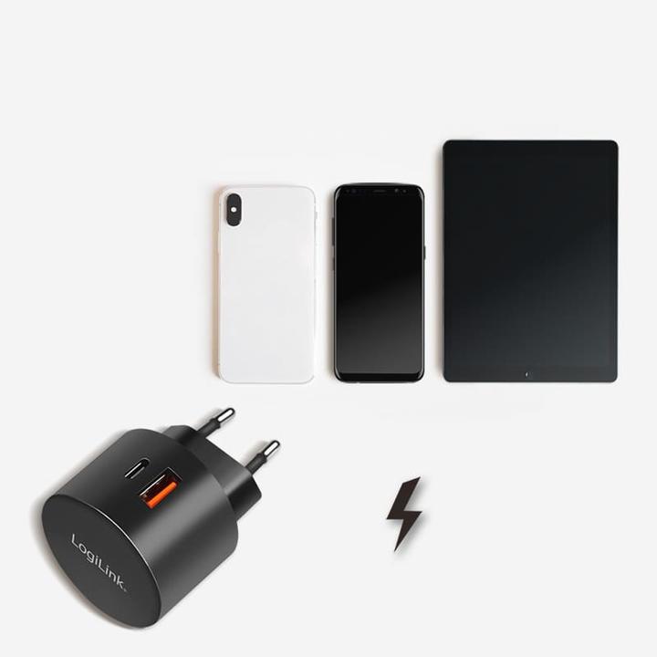 Actual product image LogiLink USB socket adapter (20 W)