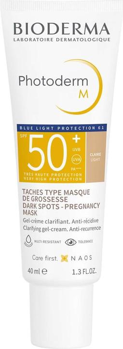 Produktbild Bioderma Photoderm M SPF50+ claire (Sonnencreme Gesicht, SPF 50, 40 ml, 66 g)