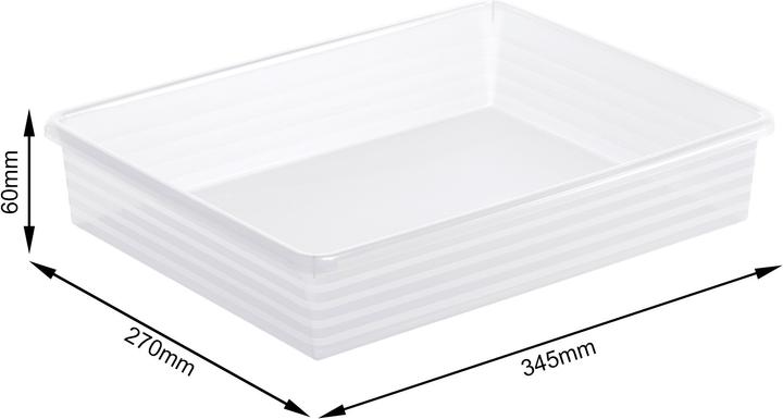 Actual product image Rotho Linus (34.5 x 27 x 6 cm, 0 l)