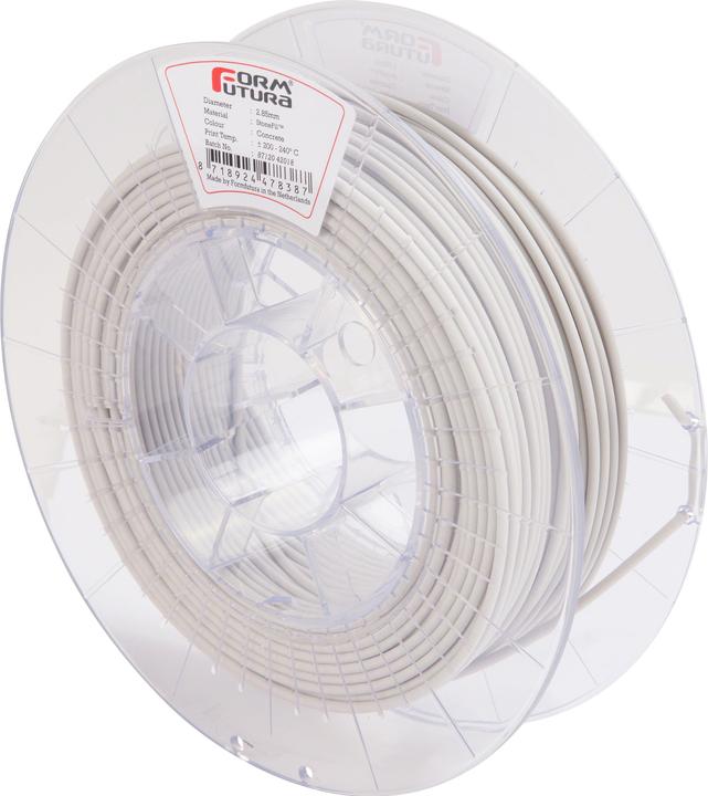 Immagine prodotto Formfutura StoneFil - Calcestruzzo (2,85mm - 500 grammi) - 500 g (PLA, 2.85 mm, 500 g, Grigio, Bianco)