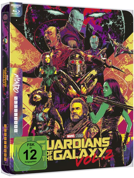 Immagine prodotto Guardiani della Galassia Vol. 2 - Edizione Mondo 4K (Steelbook) (4k Blu-ray, 2022)
