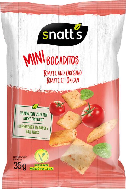 Immagine prodotto Snatt's Snack di pane - Pomodoro e origano (35 g)