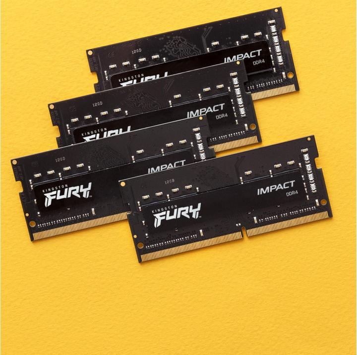 Produktbild Kingston FURY Impact (1 x 16GB, 3200 MHz, DDR4-RAM, SO-DIMM)