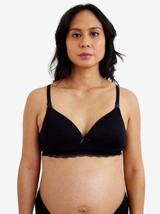 Produktbild Vertbaudet 2er-Pack bügellose Still-BHs aus Bambusvikose (85 B)