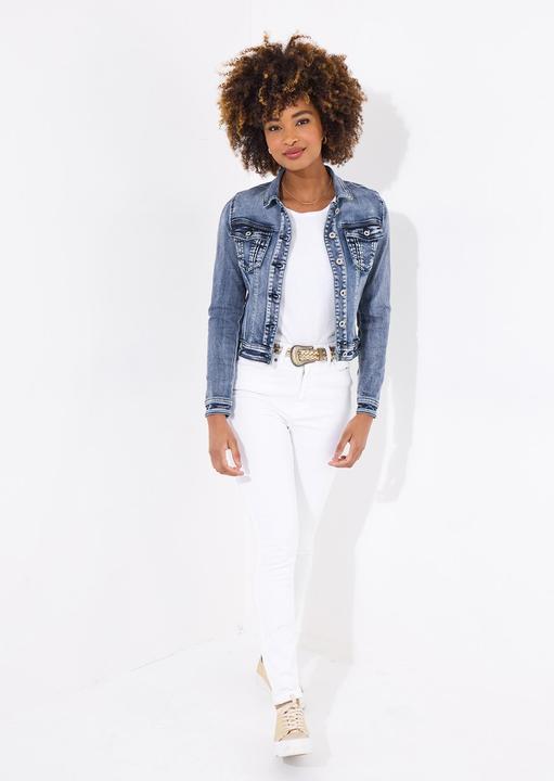 Actual product image Joe Browns LIMITED EDITION Embroidered Denim Jacket (42)