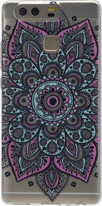 Produktbild König Design Huawei P10 Hülle Case Handy Cover Schutz Tasche Schutzhülle Henna Bumper Bunt (Haier P10)
