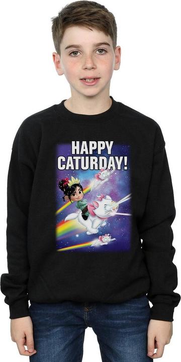 Immagine prodotto Disney Wreck It Ralph Happy Caturday Felpa Ragazzi (128)