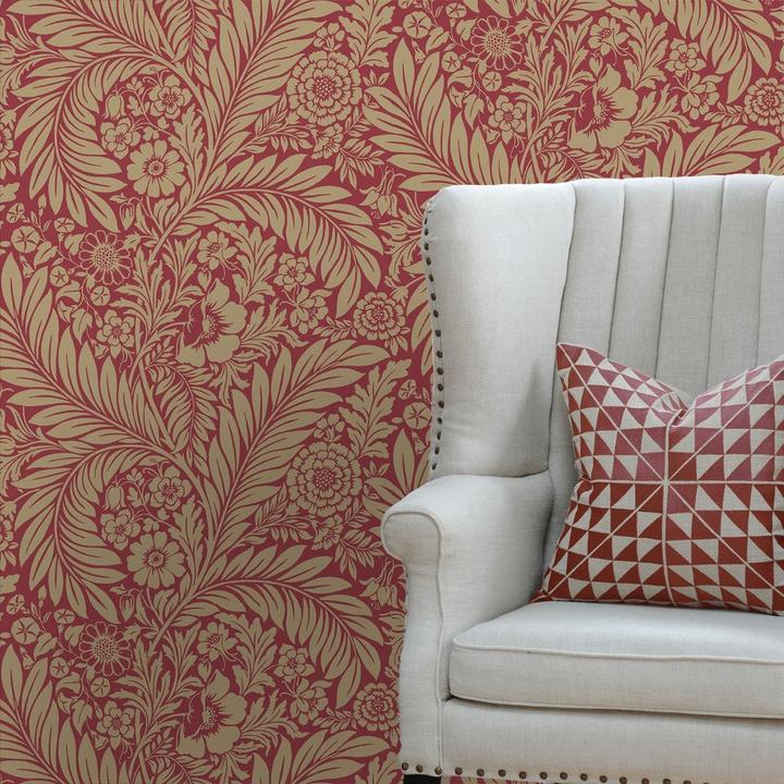 Actual product image Belgravia Florence Leaf Wallpaper