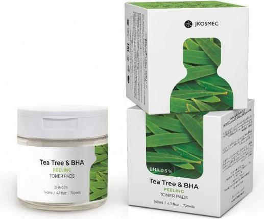Produktbild JKosmec Tea Tree and BHA Peeling Toner Pads (Peeling, 700 ml)