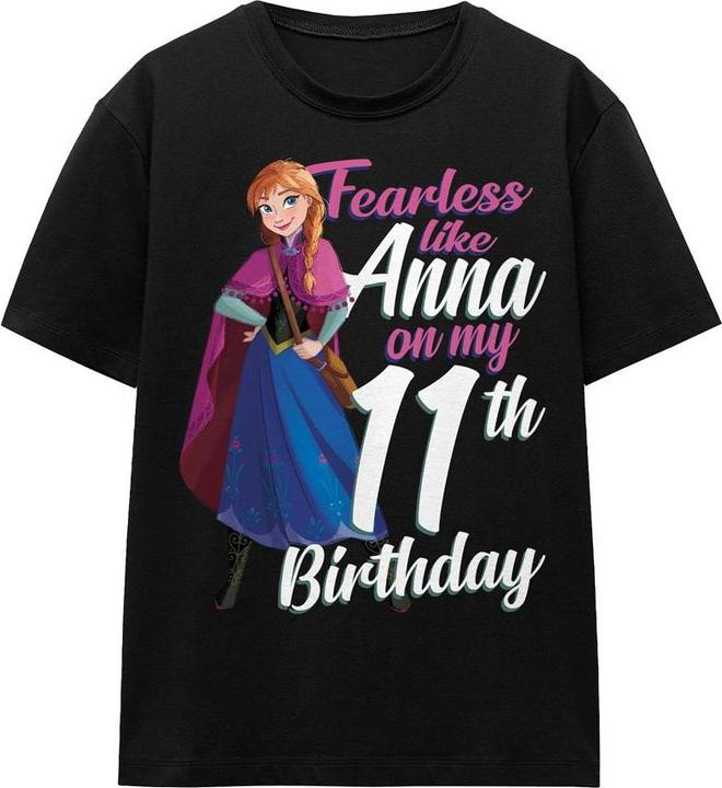 Produktbild Disney Frozen Fearless Like Anna TShirt 11. Geburtstag (L)