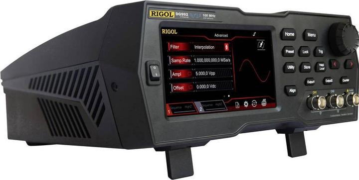 Actual product image Rigol DG992 Function generator mains-powered 100MHz (max) 2-channel arbitrary, triangle, pulse, rectangle