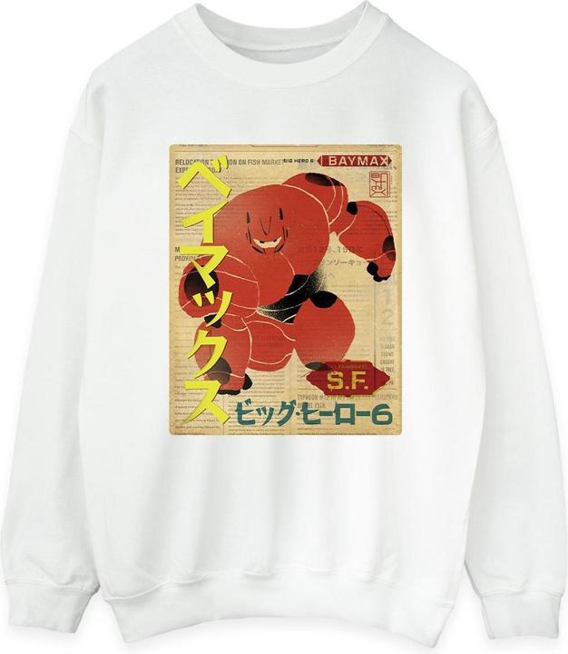 Produktbild Disney Big Hero 6 Baymax Baymax Newspaper Sweatshirt (XL)