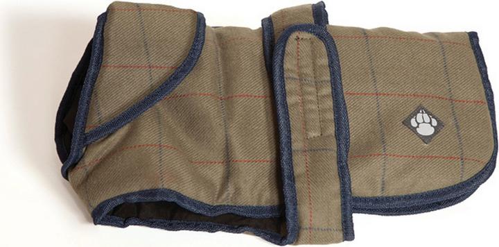 Produktbild Danish Design Pet Products Tweed Hunde Mantel Wasserfest (50, Hundemantel)