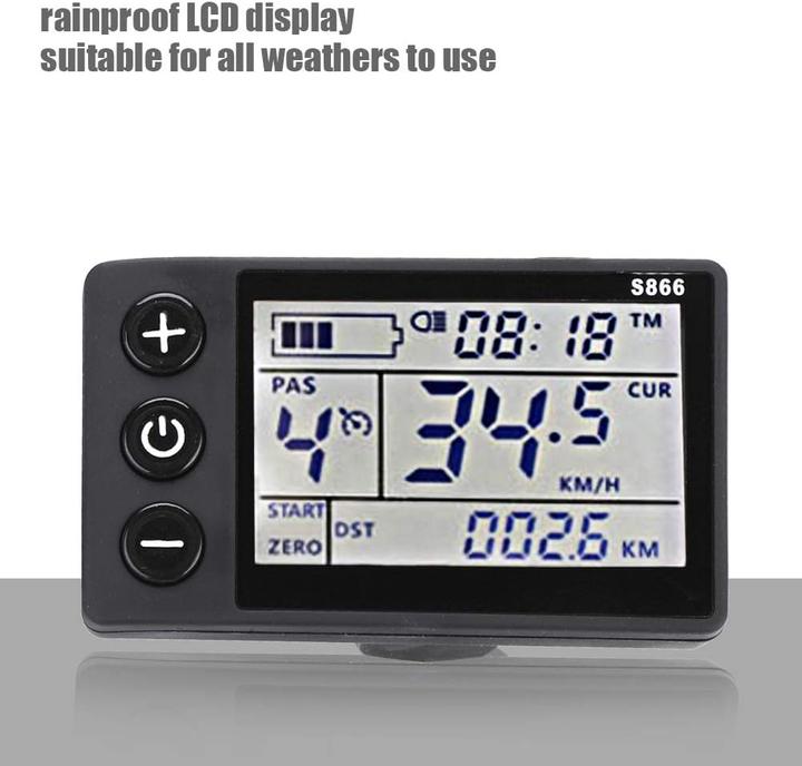 Immagine prodotto Eboxer E-Bike-Controller mit LCD-Display (Batteria E-Bike)