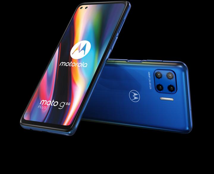 Produktbild Motorola Moto G 5G Plus (128 GB, Surfing Blue, 6.70", Dual SIM, 48 Mpx, 5G)