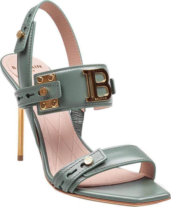 Produktbild Balmain leather sandal color green (36)