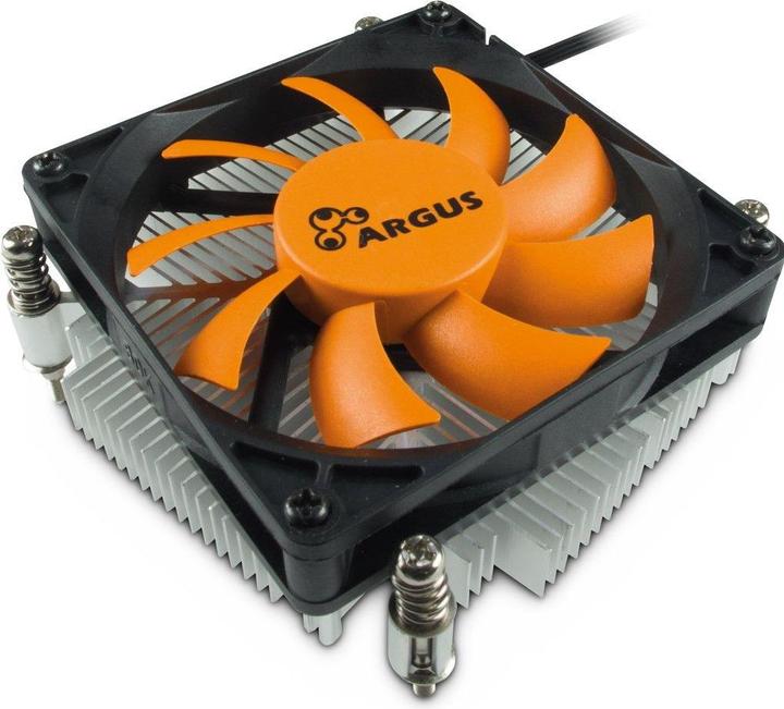 Actual product image Intertech Argus T-200 Active all-in-one CPU cooler for almost all common processors and a TDP with up to 85W (80 mm)
