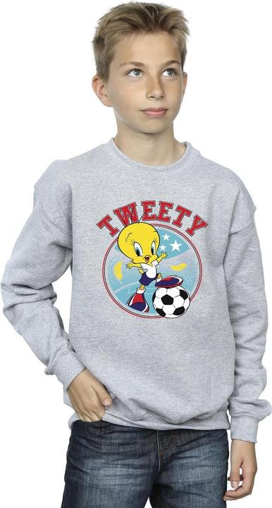 Actual product image Looney Tunes Boys Tweety Football Circle Sweatshirt (152, 158)