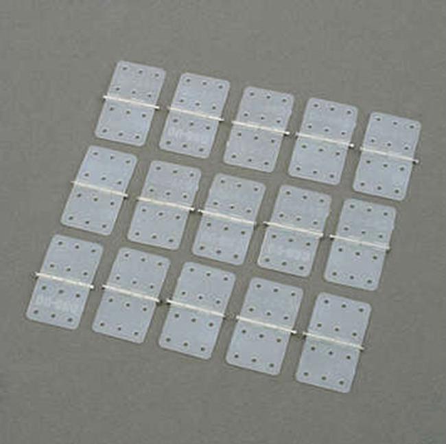 Actual product image Du-Bro Nylon hinge, standard (15 pcs)