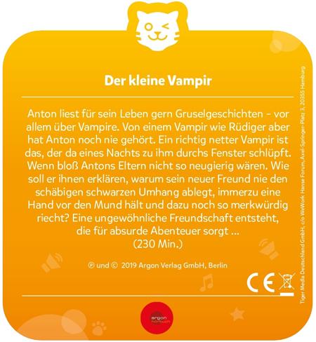 Image du produit Tigermedia Le petit vampire (Allemand)