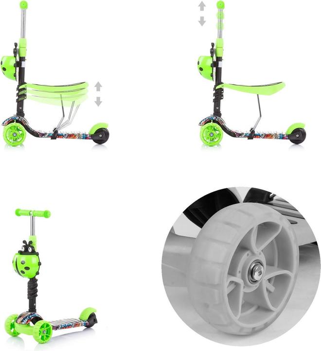 Produktbild Chipolino Kinderroller Kiddy 2 in 1
