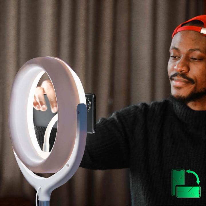 Produktbild 4smarts Videoleuchte Selfie LoomiPod (Ringleuchte)