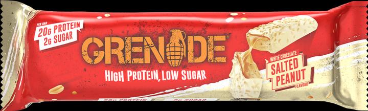 Produktbild Grenade Carb Killa Bars White Chocolate Salted Peanut (Erdnuss, Weisse Schokolade, 1 Stk., 60 g)