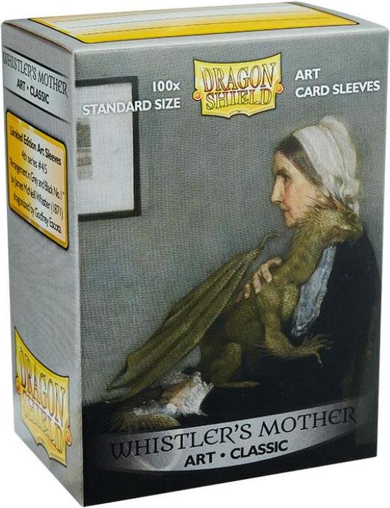 Produktbild Arcane Tinman ART12017 - Kunst Hüllen Classic - 'Whistlers Mother' (100), Schutzhülle für Karten