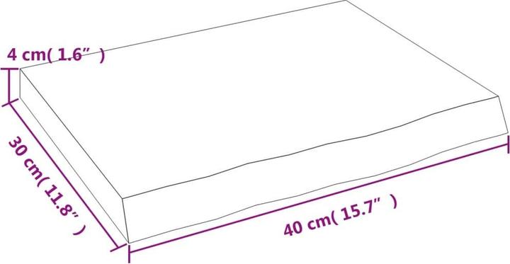 Produktbild VidaXL Emerald (40 x 4 x 30 cm)