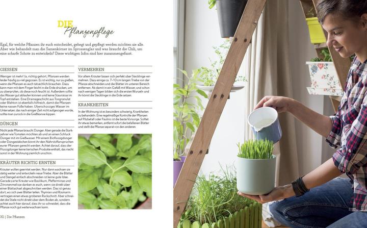 Produktbild Indoor Gardening (Deutsch, Silvia Appel, 2016)