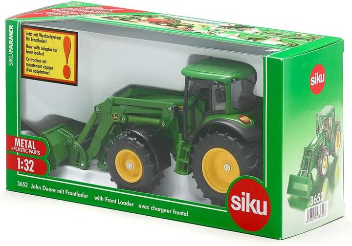 Image du produit Siku 3652 Tracteur John Deere avec chargeur frontal 01:32