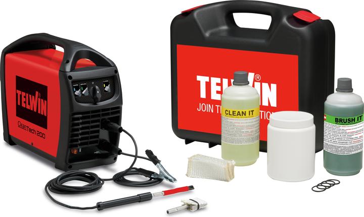 Image du produit Telwin Nettoyeur de cordon de soudure Cleantech 200 Set 230 V50/60 Hz IP 21