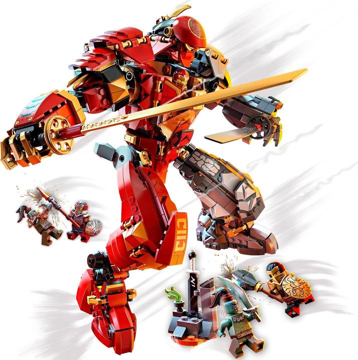 Produktbild LEGO Feuer-Stein-Mech (71720, LEGO Ninjago)