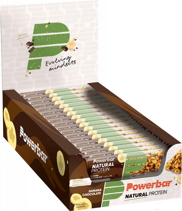 Produktbild Powerbar Natural Protein (Banane, Schokolade, 18 Stk., 720 g)