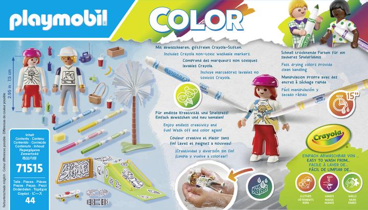 Image du produit Playmobil 71516 Playm. Skater avec basket-ball 71516 (71516, Playmobil Color)