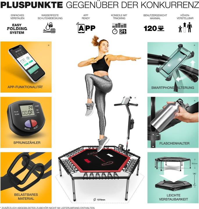Actual product image Sportstech HTX100 (93 cm)
