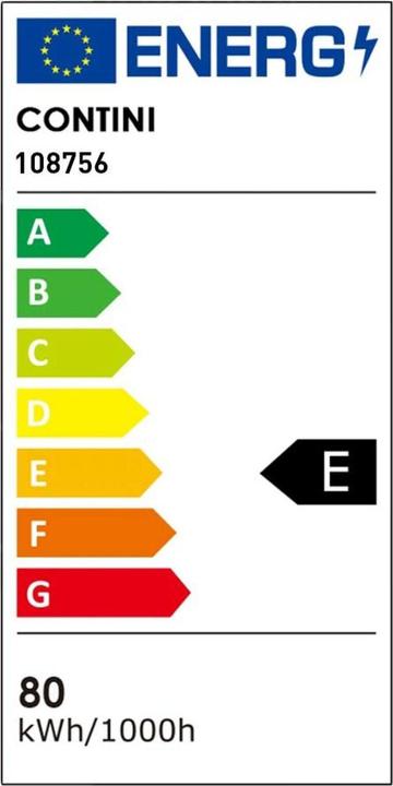 Energie-Label Contini Büro-Stehleuchte (4600 lm)