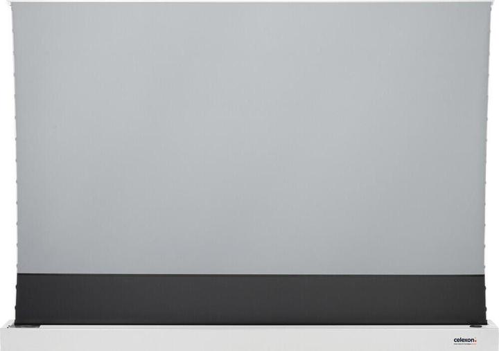 Produktbild Celexon CLR HomeCinema UST elektrische Boden-Leinwand 110 243x137cm weiss (16:9)