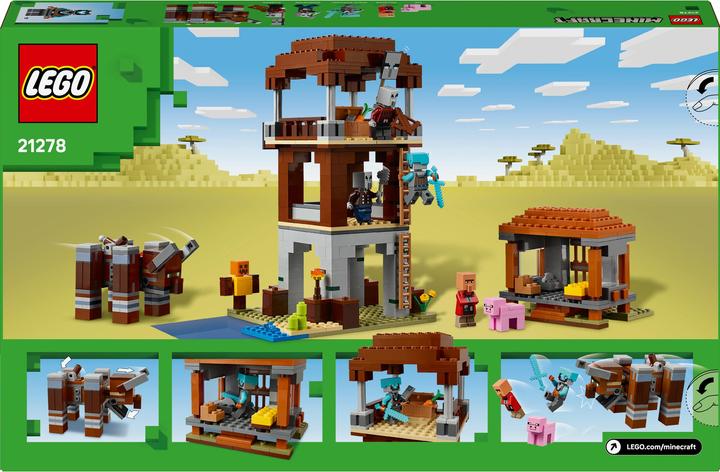 Produktbild LEGO Ein Verwüster am Plünderer-Aussenposten (21278, LEGO Minecraft)